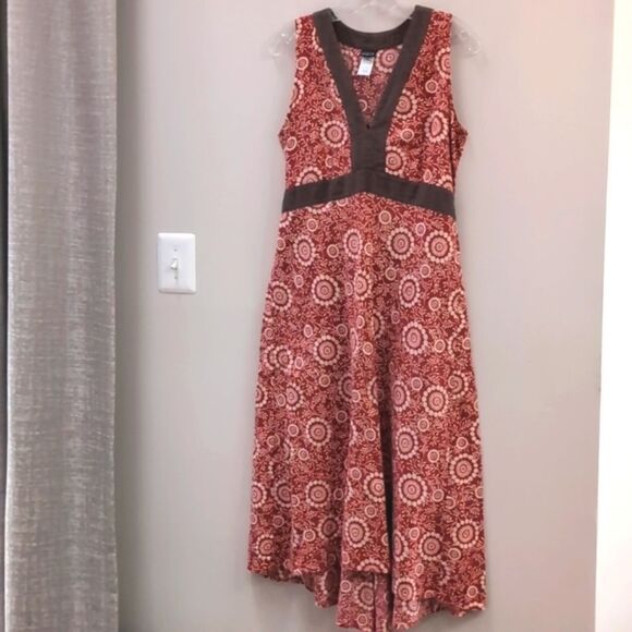 Patagonia Organic Cotton & Hemp Summer Dress Size 8 - Picture 1 of 7